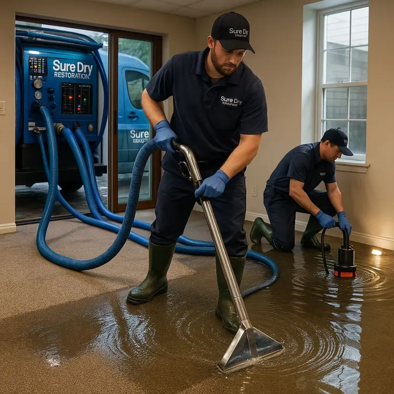 Water Extraction and Removal process in Dallas, TX